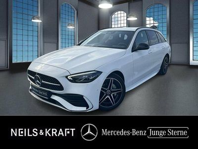 Gebraucht Mercedes C180 AMG 170 PS (125 kW) 2022 Weiß Kombi