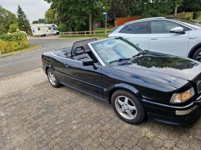 Gebraucht Audi 80 174 PS (127 kW) 1993 Schwarz Cabrio
