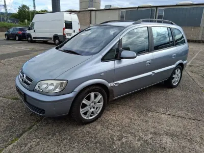 Gebraucht Opel Zafira 125 PS (91 kW) 2005 Schwarz Van / Kleinbus