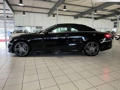 Schwarz Gebraucht 2020 Mercedes E200 AMG line Cabrio | 38.500 € (Teuer)