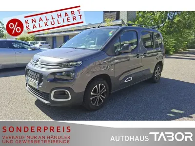 Gebraucht Citroën Berlingo Shine 110 PS (80 kW) 2019 Lackierung platiniumgrau/typ Van / Kleinbus