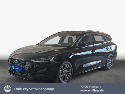 Schwarz Gebraucht 2024 Ford Focus ST-Line X Kombi | 23.900 € (Fairer Preis)