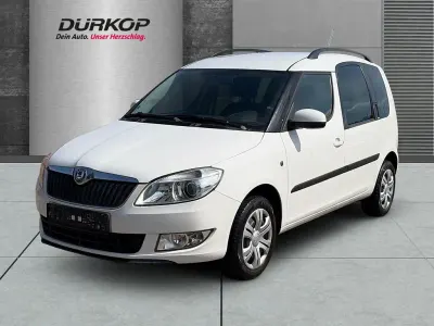 Gebraucht Skoda Roomster Style 105 PS (77 kW) 2010 Weiß Van / Kleinbus