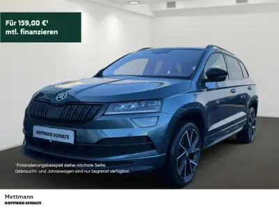 Second-hand Skoda Karoq SportLine 150 CP (110 kW) 2021 Gri SUV