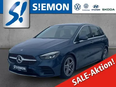 Gebraucht Mercedes B220 AMG line 190 PS (139 kW) 2019 Metalliclack (blau Kleinwagen