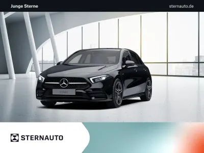 Używany Mercedes A250 AMG 218 KM (160 kW) 2022 Czarny Sedan/Limuzyna