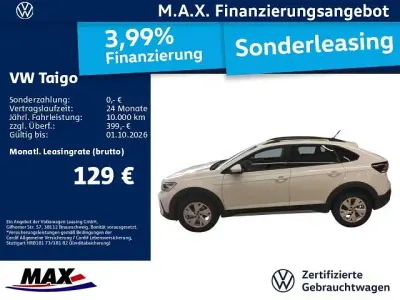 Gebraucht VW Taigo Life 95 PS (69 kW) 2025 Pure white SUV