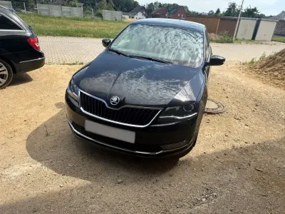 Gebraucht Skoda Rapid 110 PS (80 kW) 2018 Schwarz Kleinwagen