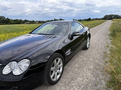 Usata Mercedes SL350 245 CV (180 kW) 2004 Nero Cabrio