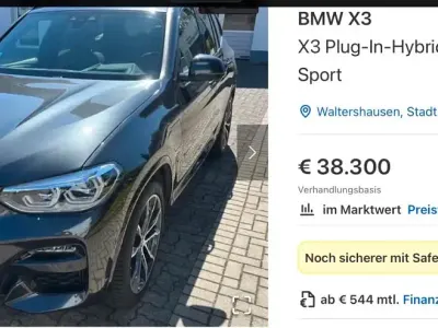 Gebraucht BMW X3 M Sport 292 PS (214 kW) 2020 Grau SUV