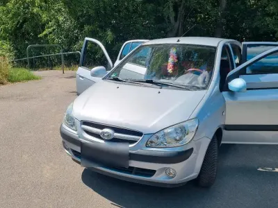 Gebraucht Hyundai Getz 67 PS (49 kW) 2008 Grau Kleinwagen