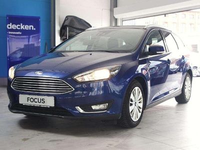 Usata Ford Focus Titanium 125 CV (91 kW) 2016 Blu Station wagon