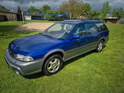 Käytetty Subaru Outback 165 HP (121 kW) 1997 Sininen Farmari