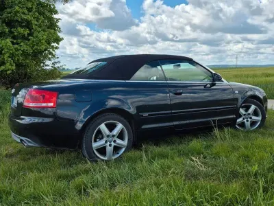 Gebraucht Audi A4 Cabriolet S-Line 163 PS (119 kW) 2008 Schwarz Cabrio