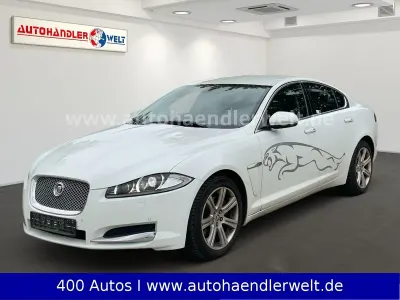 Gebraucht Jaguar XF 200 PS (147 kW) 2013 Weiß Limousine