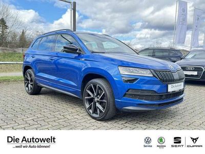 gebraucht Skoda Karoq Sportline 4x4 2.0 TDI DSG NAVI LED ACC AHK