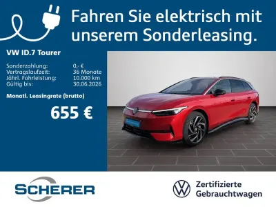 Gebraucht VW ID.7 Pro 210 kW (286 PS) 2025 Rot Kombi