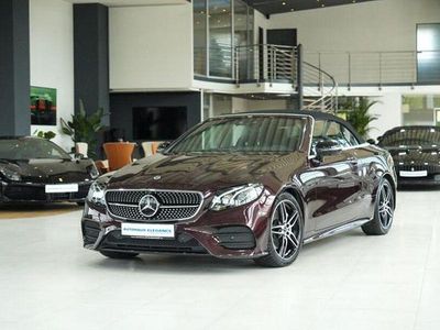 Usata Mercedes E300 AMG line 245 CV (180 kW) 2019 Rosso Cabrio