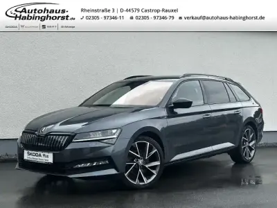 Gebraucht Skoda Superb SportLine 218 PS (160 kW) 2020 Grau Kombi