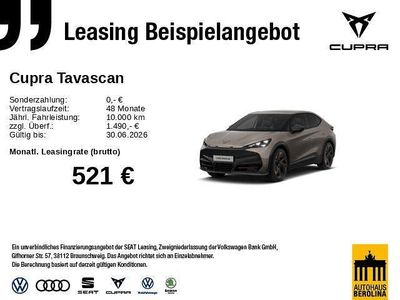 Neu Cupra Tavascan VZ 250 kW (340 PS) 2026 Beige SUV