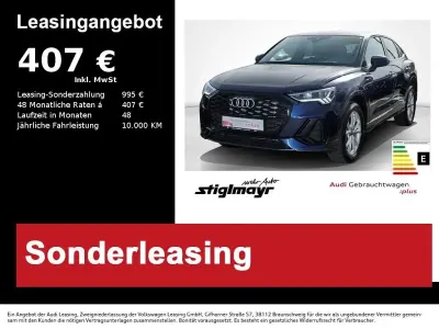 Gebraucht Audi Q3 Sportback S-Line 150 PS (110 kW) 2025 Navarrablau metallic SUV