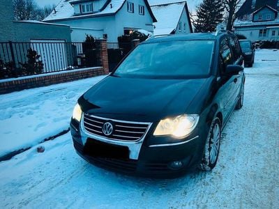 Gebraucht VW Touran Highline 170 PS (125 kW) 2009 Schwarz Van / Kleinbus