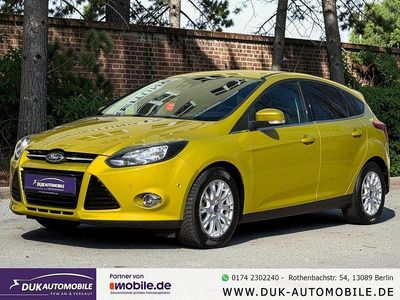 Usata Ford Focus Titanium 150 CV (110 kW) 2012 Giallo Berlina
