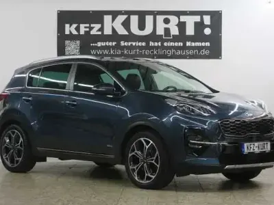 Gebraucht Kia Sportage GT 185 PS (136 kW) 2020 Cosmoblau (metallic) SUV