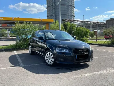 Gebraucht Audi A3 S-Line 2009 Schwarz Kleinwagen