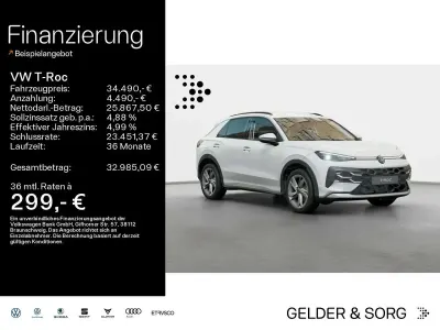 Occasion VW T-Roc Life 150 ch (110 kW) 2025 Blanc SUV