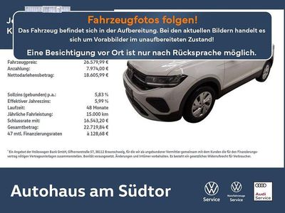 Gebraucht VW T-Cross Life 116 PS (85 kW) 2025 Ascotgrau SUV