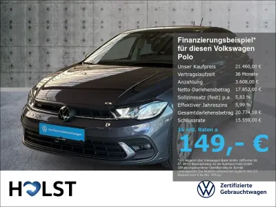 Brugt VW Polo Life 95 HK (69 kW) 2024 Sølv Hatchback