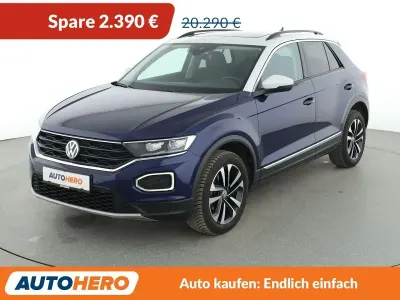 Second-hand VW T-Roc IQ Drive 116 CP (85 kW) 2019 Albastru SUV
