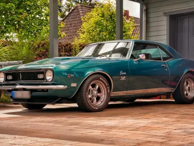 Usata Chevrolet Camaro SS 275 CV (202 kW) 1968 Verde Coupé