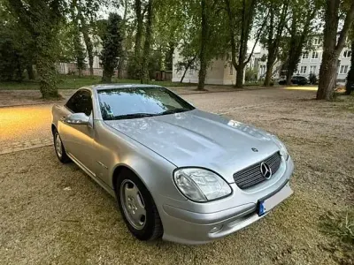 Gebraucht Mercedes SLK200 163 PS (119 kW) 2001 Silber Cabrio