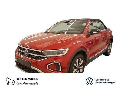 Kings red metallic Gebraucht 2024 VW T-Roc Cabriolet Goal Cabrio | 24.780 € (Guter Preis)