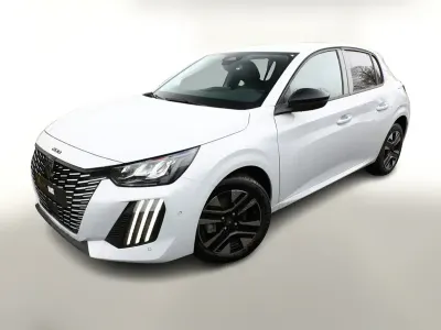Neu Peugeot 208 Allure 101 PS (74 kW) 2025 Grau (selenium grau metallic) Kleinwagen