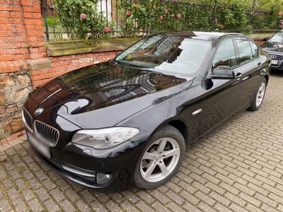 gebraucht BMW 520 d -Limousine Vollleder schwarz
