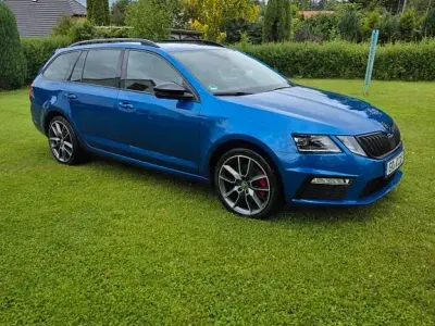Gebraucht Skoda Octavia vRS 184 PS (135 kW) 2017 Blau Kombi
