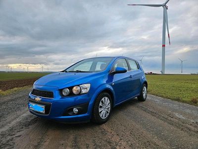Gebraucht Chevrolet Aveo 115 PS (84 kW) 2011 Blau Kleinwagen