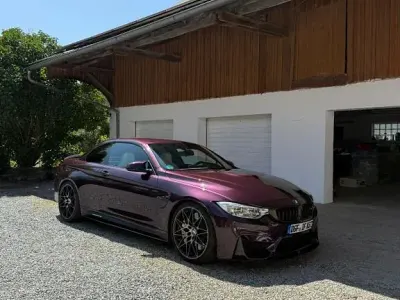 Gebraucht BMW M4 Cabriolet Performance 450 PS (330 kW) 2017 Violett Cabrio