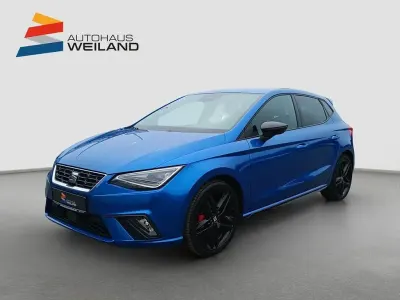 Gebraucht Seat Ibiza Black Edition 110 PS (80 kW) 2023 Blau Kleinwagen
