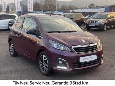 Gebraucht Peugeot 108 Allure 82 PS (60 kW) 2014 Violett Kleinwagen