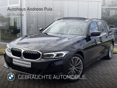 Gebraucht BMW 320 Sport Line 190 PS (139 kW) 2022 Schwarz Kombi