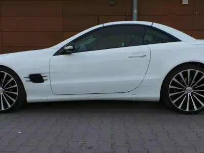 Gebraucht Mercedes SL500 306 PS (225 kW) 2003 Schwarz Cabrio