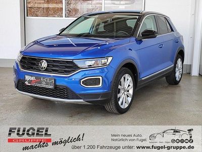 Gebraucht VW T-Roc Style 150 PS (110 kW) 2021 Ravennablau metallic SUV
