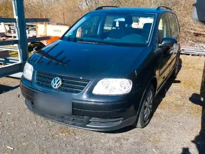 Gebraucht VW Touran 116 PS (85 kW) 2005 Schwarz Van / Kleinbus