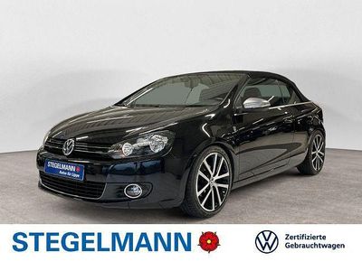 Schwarz Gebraucht 2015 VW Golf Cabriolet Karmann Cabrio | 13.970 € (Teuer)