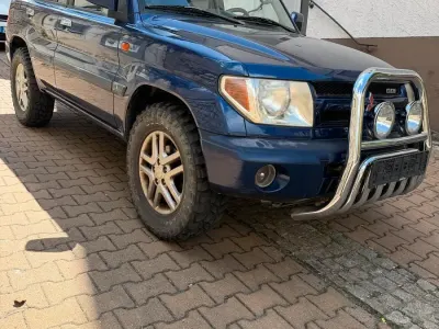 Gebraucht Mitsubishi Pajero 129 PS (94 kW) 2005 Blau SUV