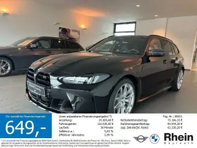 Neu BMW M3 Competition Edition 530 PS (389 kW) 2026 Saphirschwarz metallic Kombi